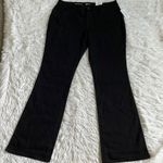 Style & Co . bootleg cut black rinse jeans size 16 long Photo 1