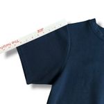 Visit in N.Y Studio Colorblock Midi Dress Black Gray Cotton Blend S/M Korea Photo 4