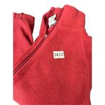 Columbia Red Fleece Jacket - Size large - red Note**zipper pull broken but still Photo 8