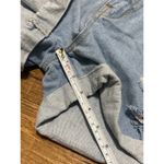 Princess Polly Aaron & Amber paper bag denim distressed mom shorts Photo 4