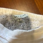 Sim & Sam  White Cropped Puff Sleeve Top Photo 1