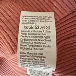 J.Crew Pink Puff-Sleeve Silk-Blend Short Sleeve Ribbed Knit Top Sweater Photo 6