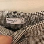 Mango Suit houndstooth pleat front cropped pants Photo 5