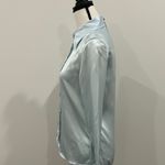 ZARA Iced Turquoise Blouse Photo 1