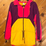 Nike Vintage Y2K sportswear oversized colorful zip up windbreaker jacket Photo 0