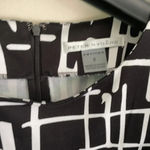 Peter Nygard  Black and White Belted Dress Photo 2