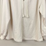 Aerie  Easy Street Pullover Oversized‎ Tie Neck Sweatshirt Size Medium Photo 7