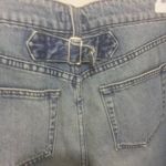 ALC Frank ALC women's size 10 button fly back cinch 100% cotton cropped jeans 31x26 32x26 Photo 4