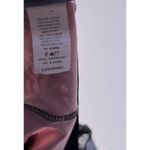 Vintage PIA Pleated Skirt Pink Black Embroidered Lace Hem Mini Made in USA Photo 12