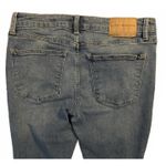 Lucky Brand  Lolita Ankle Denim Jeans Size 10 Distressed Skinny Cropped Low Rise Photo 5