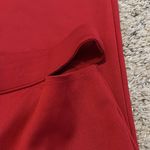 Wild Fable Red Flare Leggings with Waist Cutouts Photo 1