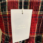 NWT Hill House Home Louisa Nap Dress Red Tartan Plaid S Photo 4