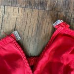 Christian Dior vintage red silk bra, size 34 Photo 6