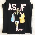 🔃Clueless As If Tank Top Black Photo 2