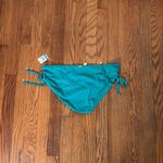 Anne cole  Ruched-Side‎ Tie Bikini Bottoms Women's Swimsuit Ocean Green  XL NWT Photo 5