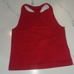Free People  Intimately Ribbed Hot Pink Crop Top Super Soft Tank M/L Photo 2