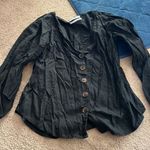 Urban Outfitters  linen blend blouse small Photo 1