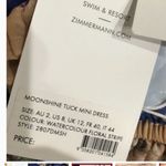 Zimmermann Nwt  moonshine Tucker mini dress Photo 7