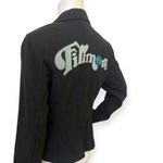 The Fillmore Wool Blend Faux Leather Women’s Coat Black Size M Photo 1