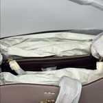 Coach NWT  Town Bucket Leather Bag w/ Crossbody Strap - Washed Mauve/ Cranberry Photo 2