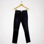 AGOLDE Nico High Rise Slim Jeans Cassette Black Size 27 Photo 2