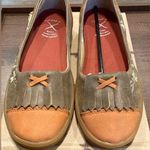 Twisted X  Women’s Casual B Toe Rust Orange Brown Slip On Loafer Flats Size 8M Photo 0