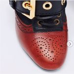 Burberry  Black/Brown Python and Leather
Buckle Ankle booties NEW Photo 6