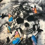 iHeartRaves Rave After Rave Cropped Tie Dye Hoodie Photo 1