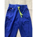 FIGS  Scrub Pants Womens XXS Cobalt Boston Slim Jogger Medical Zip Pockets Nurse Photo 6