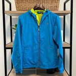 New Balance Spring Running Jacket Windbreaker w/Hood, Pockets, Cinchable Waist M Photo 0