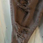 American Eagle  Distressed Women’s Black Jeans | Size 14 Photo 5