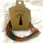 NWT Leather bracelet made in Africa Photo 0