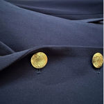 J.Crew J. By Original Schoolboy Blazer Navy Blue Size 12 Career Preppy Wool Photo 10