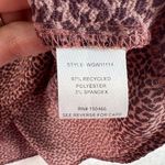 Stitch Fix 41 Hawthorn XXL Top Eliza Ruffle Sleeve Scoop Neck Blouse Career Brown Photo 7