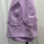 Self Portrait EUC Purple Knit Scallop Edge Halter Top Size Large $275 Photo 2