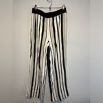 Lafayette 148 New York Hester Striped Wide-LegPull On Viscose Pants Sz M Photo 10