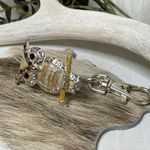 Boutique Handbag holder charm to keep purses off the dirty floors. Adorable owl pendant Photo 6