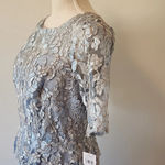 Alex Evenings  Women's Long Embroidered A line dress size 6 New Photo 13