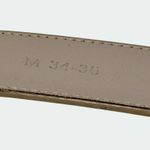 Falari Automatic Ratchet Belt Size Medium Adjustable Buckle Gray‎ Leather Strap Gray Photo 7