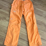 koi by Kathy Peterson Orange Lindsey Cargo Pocket Scrub Pants, XS Photo 0