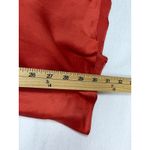 Victoria's Secret Vintage Silk Chemise Slip Dress Coral Pink Lace V Neck M Photo 3