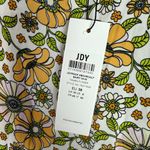 ASOS NWT  JDY Midi Above Calf Skirt Tofu Big Flower Yellow Floral Size 6 NEW Photo 5