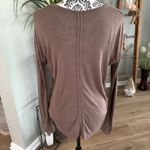 Gap size, small brown, bean neck, long sleeve top Photo 4