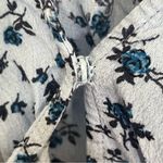 Wild Fable Women's  Long Sleeve Faux Wrap Dress Light Blue Floral Print Size XS‎ Photo 9