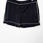 Esprit [Vintage] Y2K  Beach Size Large L Black Piped Trim Mid Rise Board Shorts Photo 2