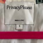 Privacy Please  Pink and Green Floral Mini Dress Photo 6