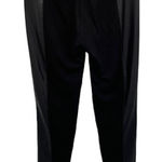 CAbi #3397 Bexley Street Leggings Womens XS Black Faux Leather Trim Vegan Photo 0