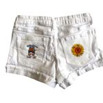 Celebrity Pink the honey jean shorts with new sunflower ironon transfers 5/27 Photo 1
