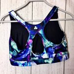 Tek Gear   Women's Athletic Sporty  Racerback Floral Print Sports Bra  Sz XL Photo 2