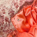 Prom Dress Orange Size 10 Photo 4